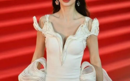 Angelababy罕见出席活动,罕见活动展现时尚魅力