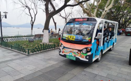 杭州西湖游览车,环湖观光、便捷出行，畅游西湖美景